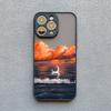 Для iPhone 16 13 Pro Max Модный синий чехол с морским пейзажем для iPhone 15 14 7 8 Plus XS X XR 16 13 12 11 14 15 Pro Max