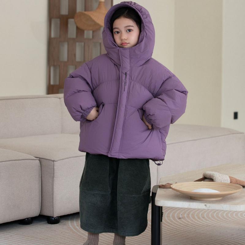 Новая зимняя детская одежда в корейском стиле для мальчиков и девочек, короткая мягкая утолщенная стеганая куртка, детский пуховик