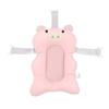 Baby Bath Support Cushion Floating Adjustable Safe Soft Bath Pillow for Infant Shower Pink