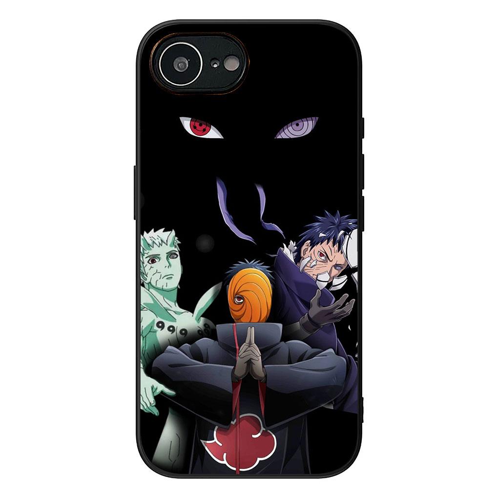 Cover for Samsung Galaxy S22 S21 S20 FE Ultra Plus A35 A36 A55 A37 A33 A34 A57 Case Tobi Narutos Sasuke Uchiha Obito Itachi