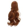 Doll Hair Wig Curly Style Neat Bangs DIY Cutting Soft Doll Supplies for 1 3 8 To 9in Head Circumference BJD Doll