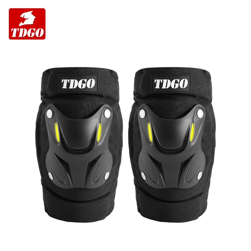 Winter Motorcycle Kneepad Fluorescence Moto Elbow Knee Pads Motocross Racing Protective Gear Protector Guards Kit Accessories