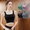 Новинка Открытый Бег Женский S Спортивный Укороченный Топ Без Рукавов С Встроенными Чашечками