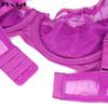 DKGEA Women Sexy Bra and Panties Set Lace Brassiere Transparent Underwear