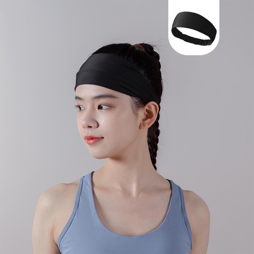 Solid Color Sports Headbands Yoga Headwear Elastic Gifts Yoga Hair Bands