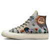 Chuck Taylor All Star Удобные Повседневные Высокие Эспадрильи Унисекс Серо-зеленые