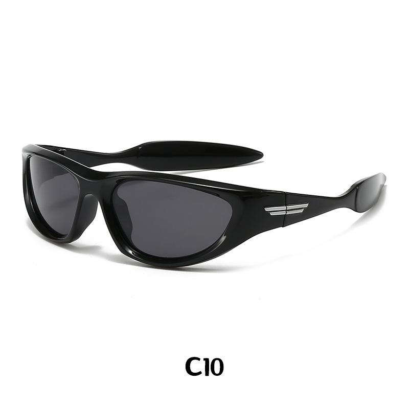 Kids UV Protection Sunglasses Fashion Sports Riding Silicone Frame Childrens Glasses 23087