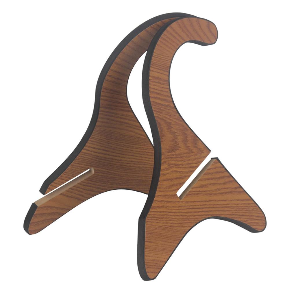 Деревянная подставка для гитары укулеле, портативный съемный держатель для струнных инструментов, материал липы для гитар