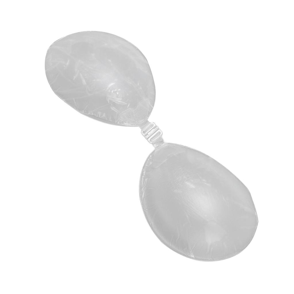 1 пара силиконовых вставок для бюстгальтера, водонепроницаемые, утолщенные, многоразовые, прозрачные, для купальников и уличной одежды