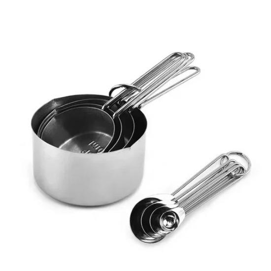 Нержавеющая сталь грамм деревянные мерные чашки ложки позолоченные медные розовое золото кухонные весы для выпечки набор мерных ложек пищевые весы