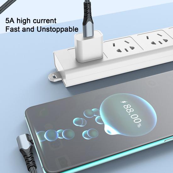 Кабель для передачи данных, 100 Вт, PD, быстрая зарядка, толстый медный провод, 480 Мбит/с, высокоскоростной зарядный шнур для передачи данных