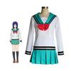 Saiki Kusuo Teruhashi Kokomi School Uniform Cosplay Costume, Men Women Anime Outfit for Comic Con