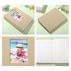 Slip-in Photo Album Linen Cover 28 Pages 56 Pockets 4x6-Inch Wedding Travel Baby Shower Kids Family Anniversary Picture Collection Book