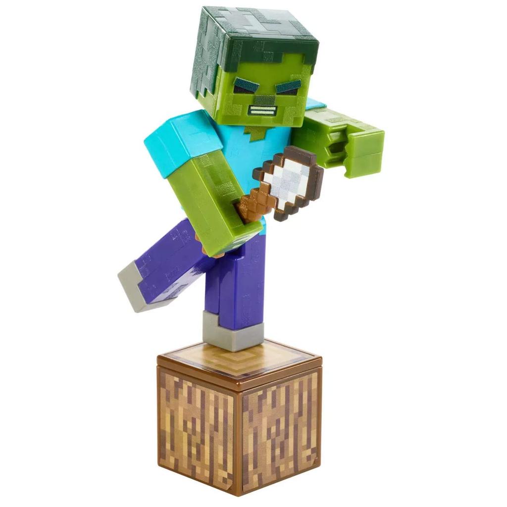 Minecraft Comic Mode Zombie Action Figure