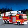 394pcs City Fire Series Fire Climbing Platform Fire Truck Children's Building Blocks Toy Gift No Box