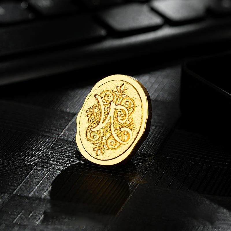 Ретро-сургучный штамп, головка 26 букв алфавита AZ, набор печатей, инструменты для декора почтовых ящиков, античный сплав, головка печати, свадебное ремесло, подарок