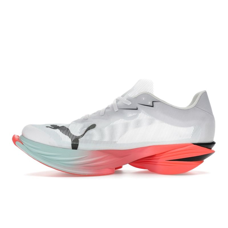 Puma Fast-R Nitro Elite 3 White Glowing Red Mint Men Sneakers Mint-Melt 312060-01