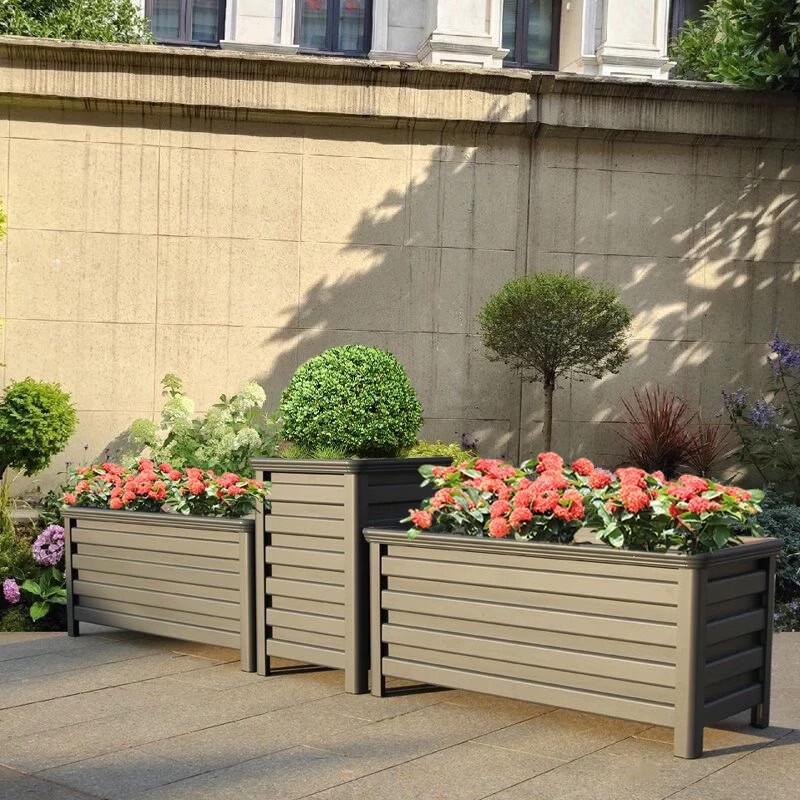 Outdoor Aluminum Planter Box