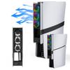New Cooling Fan for PS5 Pro Temperature Compatible with PS5 External Automatic USB Port with LED Low Airflow Heat Rapid Heat Easy Insert and PS5 PS5
