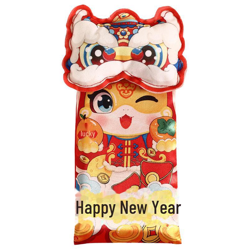 Красный конверт 2025 года Змеи: Высококачественный кошелек для счастливых денег в честь весеннего фестиваля