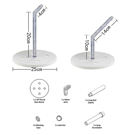 Стойка с антигравитационным эффектом, свадебная рамка, держатель для дисплея, подставка для торта, дня рождения