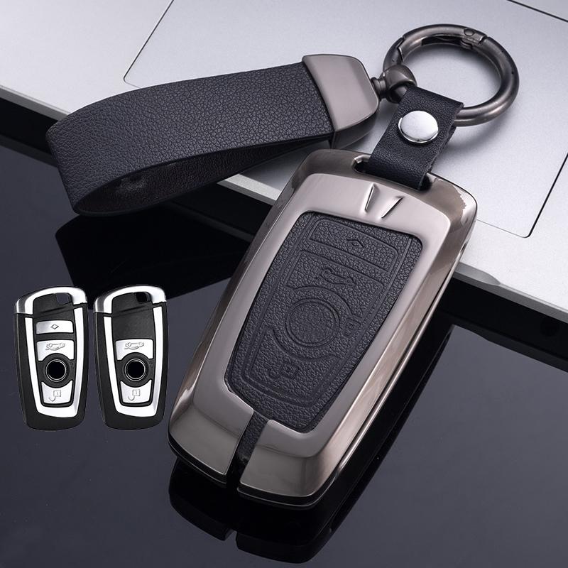 Чехол для ключей из цинкового сплава, чехол-брелок для BMW 1, 3, 5, 7 серии X1, X3, X4, X5, F10, F15, F16, F20, F30, F18, F25, M3, M4, E34