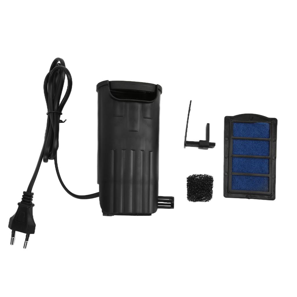 ZYT05 Low Water Level Filter Ultra Quiet Waterfall Aquarium Accessories for Turtles Reptiles