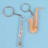 Cello Guitar Acrylic Keychain VIOLIN Electric Guitar Model Keyring  Bag Pendant