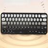 OLOEY Portable Wireless Gradient Bluetooth Keyboard