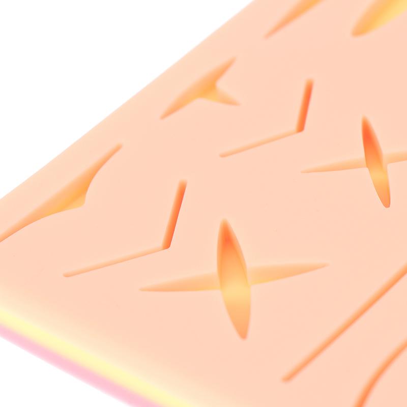 Практика хирургических швов, модуль с несколькими ранами, силиконовая модель кожи, хирургические инструменты для студентов-медиков, расходные материалы для обучения