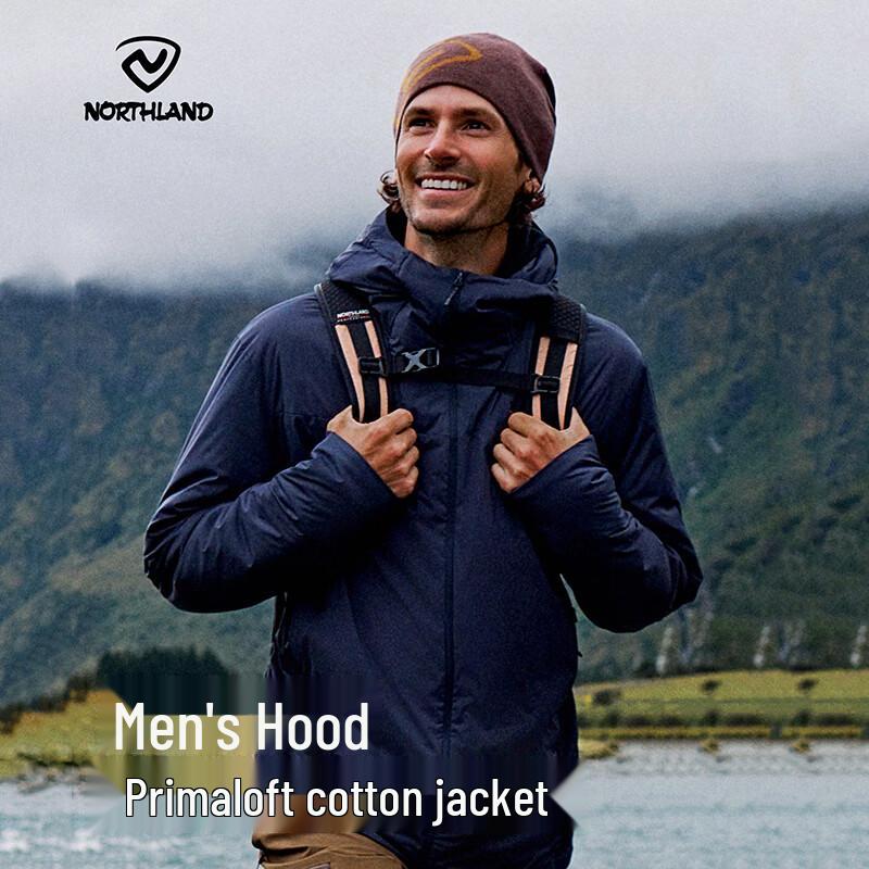 Northland Мужская куртка Cloud Armor 60 с капюшоном, утепленная Primaloft
