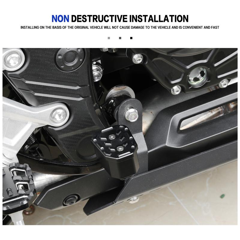 For Honda DAX125 ST125 -2025 125ST Motorcycle ST 125 DAX 125 CNC Brake Lever Foot Pedal Enlarger Extension Pad