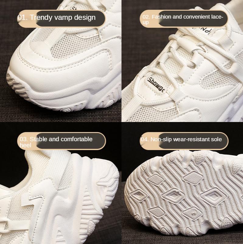 Туфли на платформе Белые кроссовки Женские спортивные повседневные туфли Удобная женская обувь Вулканизированные туфли Женские кроссовки Zapatos Para Mujer