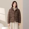 New multi-color stand-up collar short down cotton clothes women's fashion warm temperament new Chinese design thick coat
