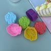 5Pcs 5Cm Various Flower Designs Silicone Mold Chocolate Pudding Ice Mould Cupcake Cake Tools Diy Mini Soap Candle Molds