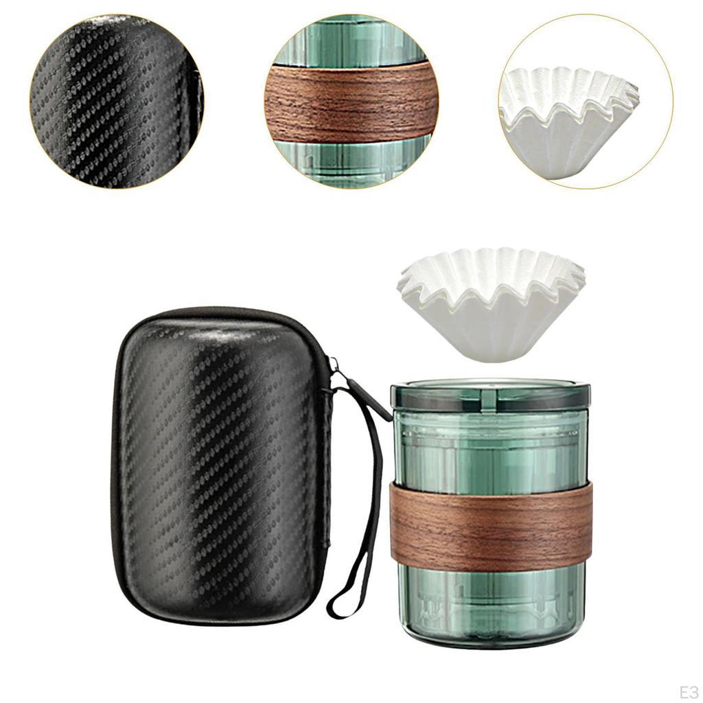 Кофеварка Pour over Hand Gift Set Cup Portable 3in1 Manual Tea for