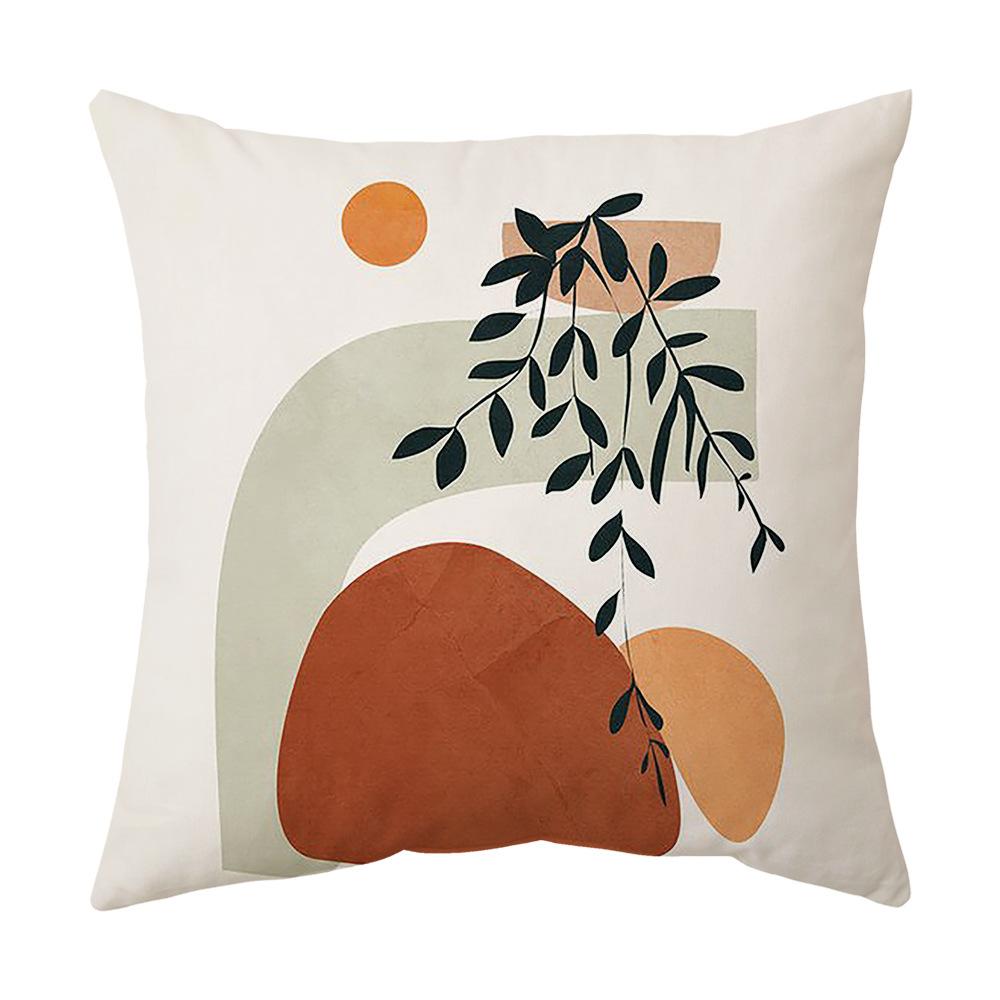 45*45 Home Decor Square Living Room Pillowcase Cushion Cover Decorative Polyester Geometric Pillowcase
