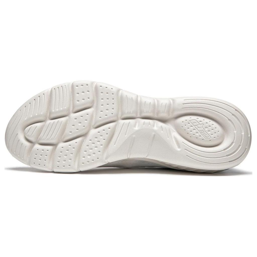 LiNing Easy Fit Flex V2 Soft Rebound Shock Absorption Durable Breathable Low Top Running Shoes Women Sneaker White Blue ARSU006-5