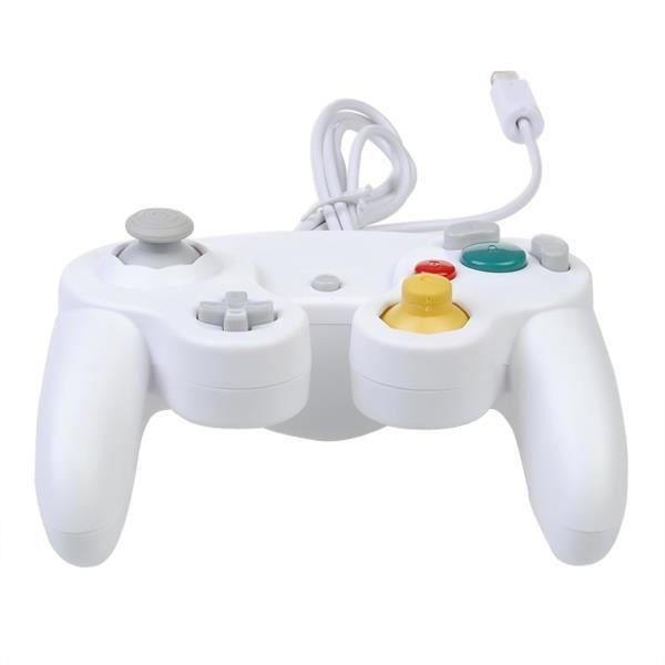Manette de jeu - NEUFU - G163 - Filaire - Vibration - Compatible Wii/Gamecube