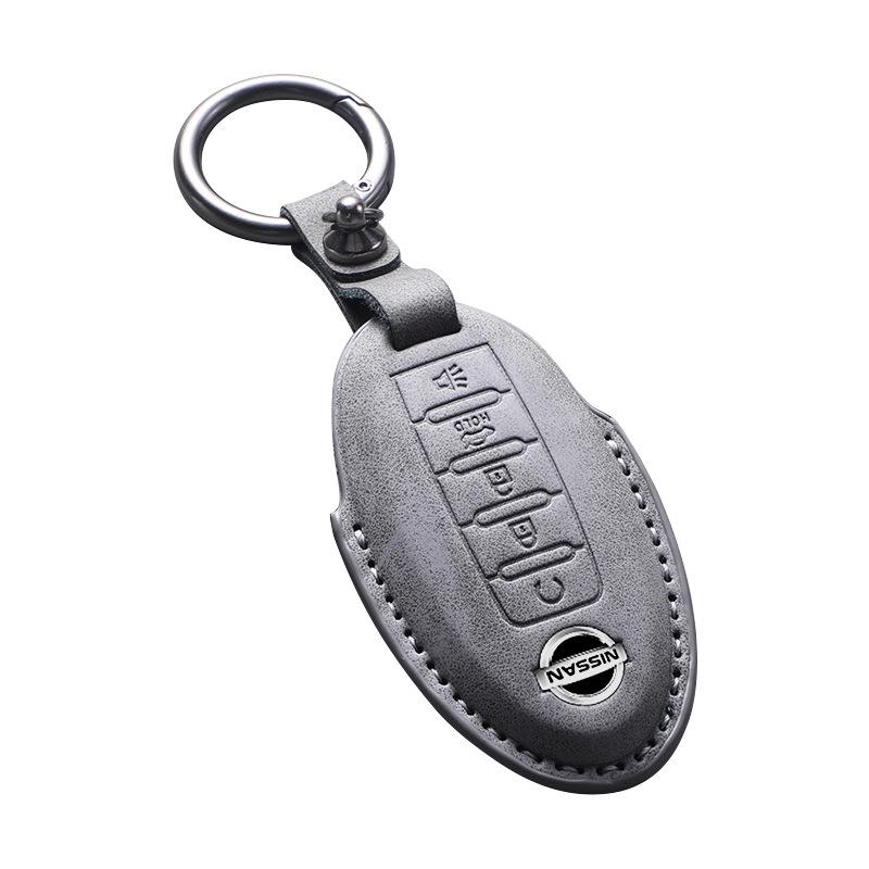 Замшевый держатель для ключей Nissan для Sylphy, Qashqai, X-Trail, Bluebird, Terra, Teana