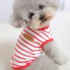 Повседневная одежда для собак йоркширский терьер летняя полосатая жилетка без рукавов для маленьких собак рубашки для щенков чихуахуа mascotas одежда