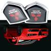 Car Body Side Stickers Shield Decal for Mitsubishi Fender Badge Ralliart Galant Mirage Montero L200 EVO Xpander Cordia Pajero