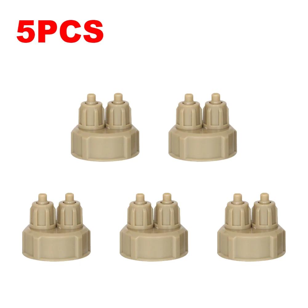 1-10pcs Aquarium CO2 System Generator Bottle Cap Fish Tank Live Plant DIY Air Diffuser Carbon Dioxide Reactor Instrument