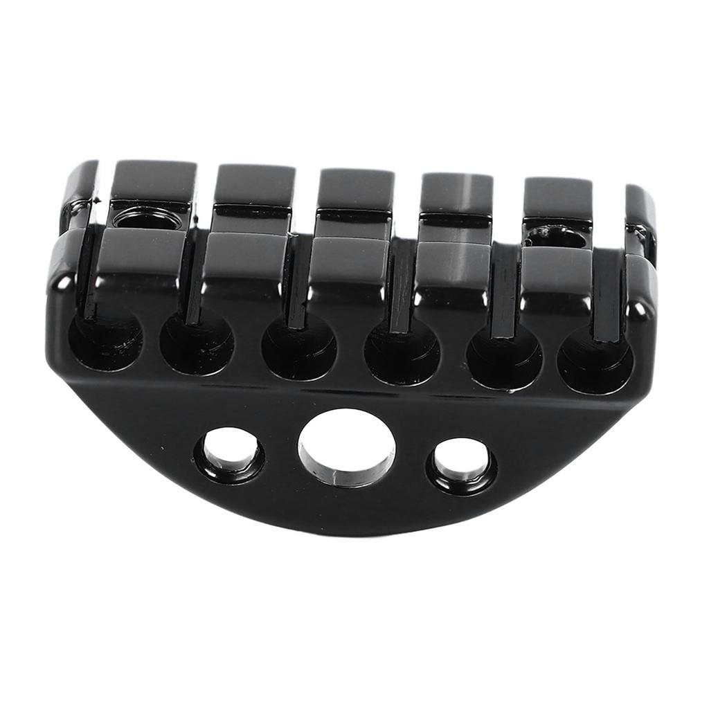 Headless Guitar String Lock 6 String Electric Guitar Bridge Locking Nut Musical Instrument Accessories Black