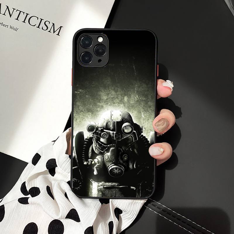 Чехол для игрового телефона Fallout Shelter для iPhone 11 12 13 mini pro XS MAX 8 7 6 6S Plus X 5S SE 2020 XR