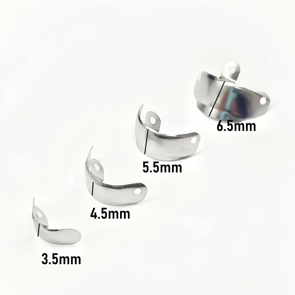 20pcs or 50pcs  New Dental Matrix Bands For Teeth Replacement Sectional Contoured Metal Matrices Matrix