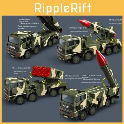 Развивающая игрушка Военная машина Инерционный ход Интерактивные оружейные компоненты