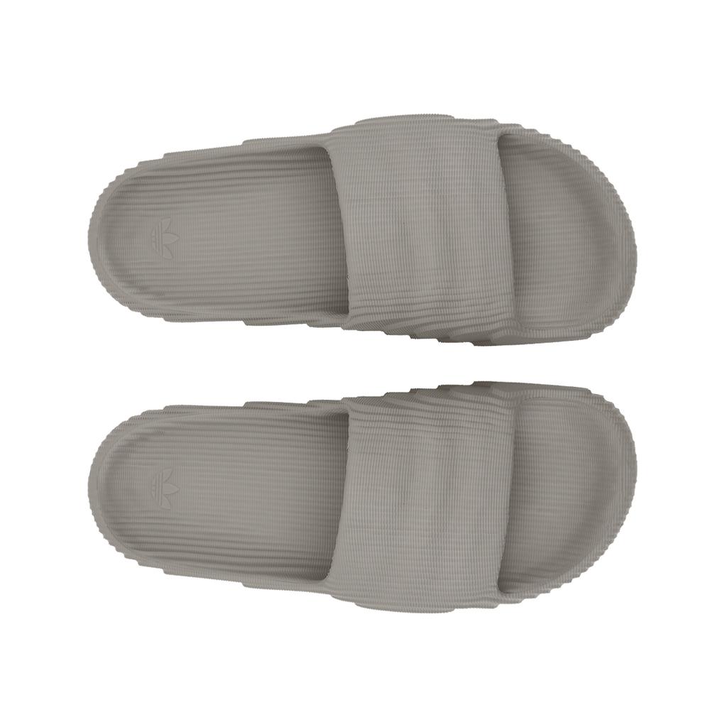 adidas Adilette 22 Slides Светло-коричневые кроссовки унисекс Core-Black HQ4670