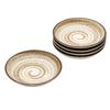 Mino Ware Small Plates, Diameter Approx. 13cm, Set of 5, Mino Folk Art, Made In Japan 507-17