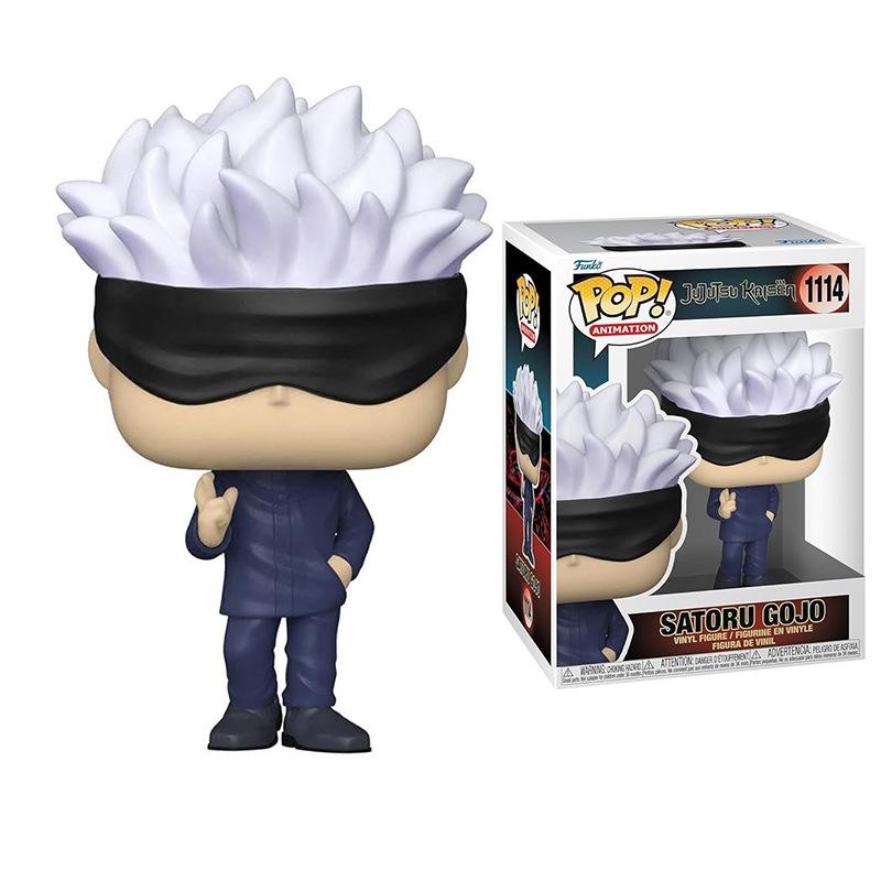 Новые Поп Фигурки Аниме Jujutsu Kaisen Сатору Годжо Фушигуро Мегуми Итадори Юдзи Модель Мини Кукла Коллекционная Декорация Игрушки Подарки Для Детей